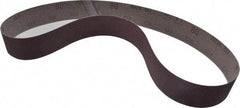 3M - 2" Wide x 48" OAL, 80 Grit, Aluminum Oxide Abrasive Belt - Aluminum Oxide, Medium, Coated, X Weighted Cloth Backing, Series 341D - Strong Tooling