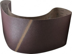 3M - 10" Wide x 70-1/2" OAL, 60 Grit, Aluminum Oxide Abrasive Belt - Aluminum Oxide, Medium, Coated, X Weighted Cloth Backing, Series 341D - Strong Tooling