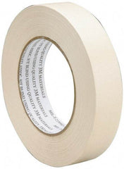 Ability One - 1/2" x 60 Yd White Rubber Adhesive Strapping Tape - Glass Filament Backing, 12 mil Thick - Strong Tooling