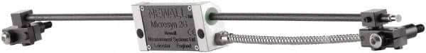 Newall - 8" Max Measuring Range, 5 µm Resolution, 15.4" Scale Length, Inductive DRO Linear Scale - 10 µm Accuracy, IP67, 11.48' Cable Length, Series Microsyn 2G Encoder - Strong Tooling