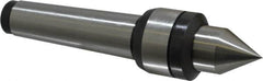 Value Collection - MT4 Taper Shank, Live Center - 2,000 Max RPM, 32mm Point Diam, 200mm Point Length, 700 Lb Max Workpc, Standard Point - Strong Tooling