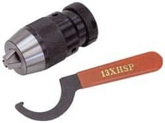 Interstate - Drill Chuck Wrench - For Use with 3/8 Drill Chucks - Exact Industrial Supply