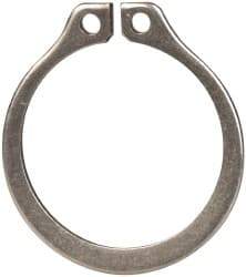 Thomson Industries - 0.035" Wide, Stainless Steel 3/8" External Retaining Ring - For Use with Linear Bearing SUPER-6 - Strong Tooling