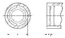 Thomson Industries - 16mm Internal Retaining Ring - For Use with Linear Bearing SSE M16, MA M16 - Strong Tooling