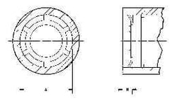 Thomson Industries - 16mm Internal Retaining Ring - For Use with Linear Bearing SSE M16, MA M16 - Strong Tooling