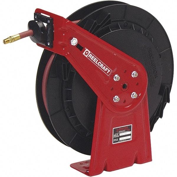 Reelcraft - 35' Spring Retractable Hose Reel - 300 psi, Hose Included - Strong Tooling