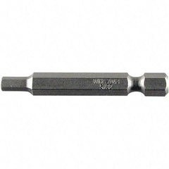 Wiha - 2.5mm Hex Power Bit - 1/4" Drive, 50mm OAL - Strong Tooling