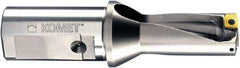 Komet - 3.071" Max Drill Depth, 2xD, 1-1/2" Diam, Indexable Insert Drill - 2 Inserts, 1-1/4" Shank Diam, Straight Shank - Strong Tooling