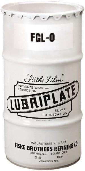 Lubriplate - 120 Lb Drum Aluminum General Purpose Grease - White, Food Grade, 335°F Max Temp, NLGIG 0, - Strong Tooling