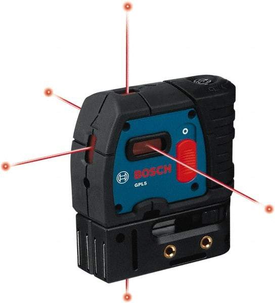 CST/berger - 5 Beam 100' Max Range Self Leveling Plumb & Square Laser - Red Beam, 1/4" at 100' Accuracy, 4-1/8" Long x 3-1/8" Wide x 1-5/8" High, Battery Included - Strong Tooling