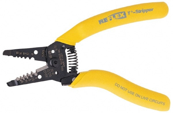 Ideal - 16 to 8 AWG Capacity Wire Stripper - Strong Tooling