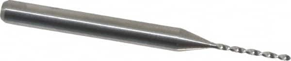 SGS - 0.85mm, 130° Drill Point, 1/8" Shank Diam, Regular Spiral Circuit Board Drill Bit - Strong Tooling