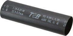 Thomas & Betts - 5" Long, 3:1, Polyolefin Heat Shrink Electrical Tubing - Black - Strong Tooling