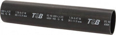 Thomas & Betts - 8" Long, 3:1, Polyolefin Heat Shrink Electrical Tubing - Black - Strong Tooling