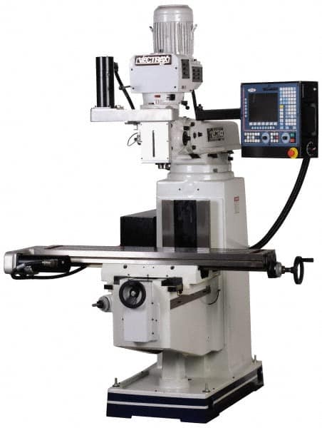 Vectrax - 54" Long x 10" Wide, 3 Phase Fagor 3 Axis 8055i CNC Milling Machine - Frequency Control, NT40 Taper, 5 hp - Strong Tooling