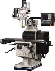 Vectrax - 54" Long x 10" Wide, 3 Phase Fagor 3 Axis 8055i CNC Milling Machine - Variable Speed Pulley Control, NT40 Taper, 5 hp - Strong Tooling