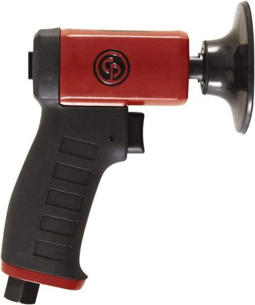 Chicago Pneumatic - 3" Max Disc, 15,000 RPM, Pneumatic Handheld Disc Sander - 21 CFM, 1/4" Inlet, 0.25 hp, 90 psi - Strong Tooling