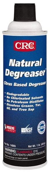 CRC - 55 Gal Drum Cleaner/Degreaser - Liquid, Citrus - Strong Tooling