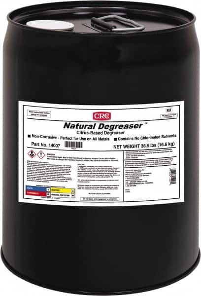 CRC - 5 Gal Bucket Cleaner/Degreaser - Liquid, Unscented - Strong Tooling