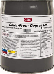 CRC - 5 Gal Bucket Cleaner/Degreaser - Liquid, Unscented - Strong Tooling