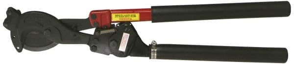 H.K. Porter - 27-1/2" OAL, 2" Capacity, Cable Cutter - Oval Head, Rubber Handle - Strong Tooling