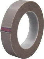 3M - 36 Yds. x 2", Gray PTFE Film Tape - 5481 Series, 6.8 mil Thick, 49 Lb./Inch Tensile Strength - Strong Tooling