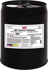 CRC - 5 Gallon Pail Contact Cleaner - 0°F Flash Point, 22,600 Volt Dielectric Strength, Flammable, Food Grade, Plastic Safe - Strong Tooling