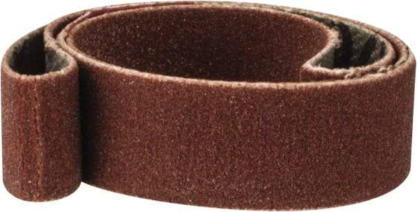 Tru-Maxx - 3/8" Wide x 13" OAL, 320 Grit, Aluminum Oxide Abrasive Belt - Aluminum Oxide, Extra Fine, Coated - Strong Tooling