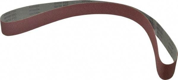 Tru-Maxx - 2" Wide x 72" OAL, 50 Grit, Aluminum Oxide Abrasive Belt - Aluminum Oxide, Coarse, Coated - Strong Tooling