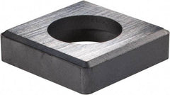 Made in USA - 3/4" Inscribed Circle, Square Shim for Indexables - Carbide, 3/16" Thick, ISSN Shim Style, Negative Rake - Strong Tooling