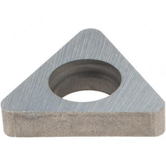 Made in USA - 3/8" Inscribed Circle, Triangle Shim for Indexables - Carbide, 1/8" Thick, ITSN Shim Style, Negative Rake - Strong Tooling