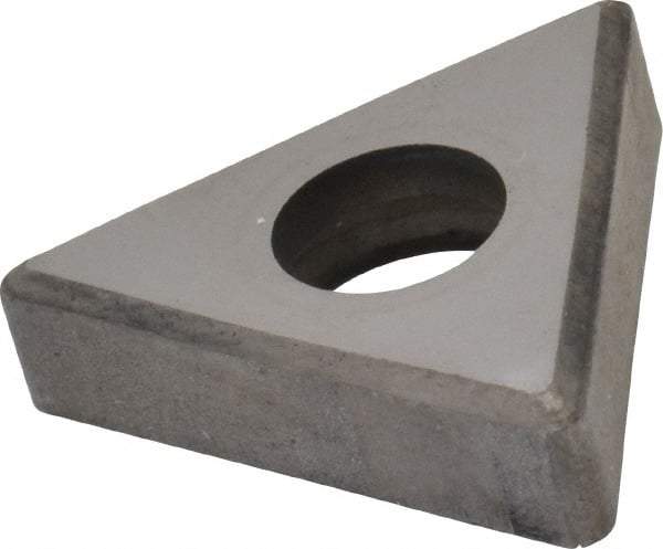 Made in USA - 1/2" Inscribed Circle, Triangle Shim for Indexables - Carbide, 3/16" Thick, TSN Shim Style, Negative Rake, Left Hand, Right Hand Cut - Strong Tooling