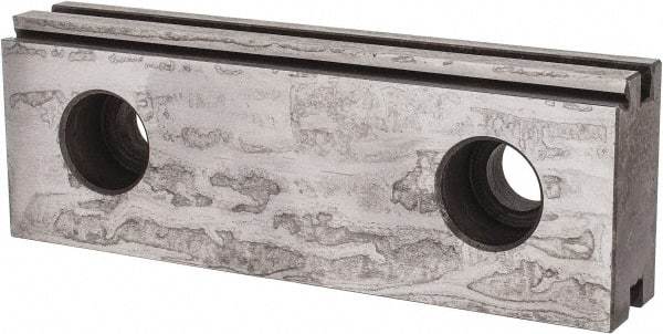 Kurt - 1 Piece Vise Jaw Plate - Steel, 3.969" Long, 0.672" Wide, 1.374" High - Strong Tooling