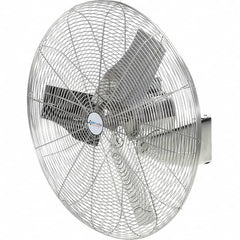 Airmaster - 30" Blade, 1/4 hp, 8,800 Max CFM, Single Phase Food Service Non-Oscillating Wall Mounting Fan - 115/230 Volts, 1 Speed - Strong Tooling