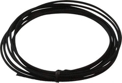 Techflex - Black Braided Expandable Cable Sleeve - 10' Coil Length, -103 to 257°F - Strong Tooling