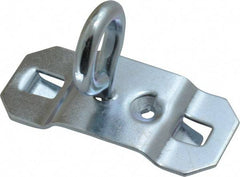 Triton - 1/2" ID, 3/16" Diam, 1-1/8" Long Single Ring Tool Holder Pegboard Hook - 1-1/4" Projection, Steel - Strong Tooling