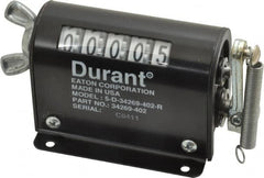 Durant - 5 Digit Wheel Display Counter - Side Wingnut Reset - Strong Tooling