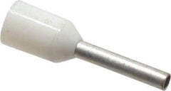 ACI - 20 AWG, Partially Insulated, Crimp Electrical Wire Ferrule - 8mm Long x 1-1/2mm Diameter Pin, 14.4mm Overall Length - Strong Tooling