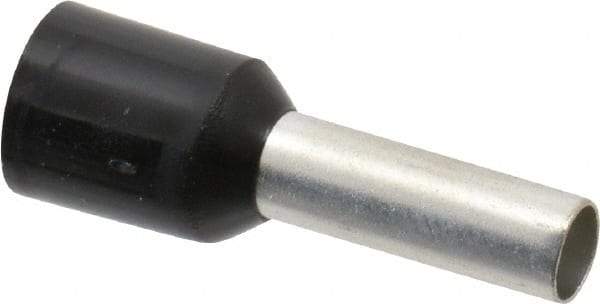 ACI - 10 AWG, Partially Insulated, Crimp Electrical Wire Ferrule - 12mm Long x 3.9mm Diameter Pin, 20mm Overall Length - Strong Tooling