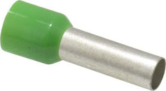 ACI - 6 AWG, Partially Insulated, Crimp Electrical Wire Ferrule - 18mm Long x 6.2mm Diameter Pin, 28.2mm Overall Length - Strong Tooling