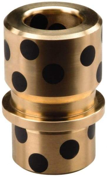 Dayton Lamina - 3" ID x 4-3/8" OAL, Cast Aluminum Bronze, Die & Mold Shoulder Bushing - Shoulder, 4-9/32" Bottom OD, 3-3/4" Top OD, 2-1/2" Under Collar, 2-1/2" Under Collar, 1-7/8" Above Collar - Strong Tooling