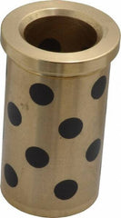 Dayton Lamina - 7/8" ID x 2-3/8" OAL, Aluminum Bronze, Die & Mold Shoulder Bushing - Shoulder, 1-1/4" Bottom OD, 1-1/4" Top OD, 1.43" Collar OD, 2-3/16" Above Collar - Strong Tooling