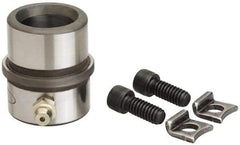 Dayton Lamina - 2-1/2" ID x 2-7/8" OAL, Steel, Die & Mold Shoulder Bushing - Short Shoulder, 3.659" Bottom OD, 3-1/4" Top OD, 3.814" Collar OD, 1" Under Collar, 1-7/8" Above Collar - Strong Tooling