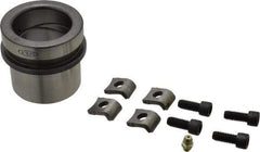 Dayton Lamina - 1-3/4" ID x 2-3/8" OAL, Steel, Die & Mold Shoulder Bushing - Short Shoulder, 2-1/2" Bottom OD, 2-1/4" Top OD, 2.658" Collar OD, 1" Under Collar, 1-3/8" Above Collar - Strong Tooling