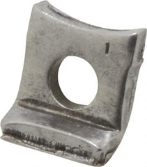 Dayton Lamina - Die & Mold Shoulder Bushing Clamp - 1-1/4, 1-1/2, 1-3/4, 2, 2-1/2, 3, 3-3/4 & 4" Diam Compatability, 25/32" Long x 5/8" Wide x 3/8" High, 0.193" Clamp Tail Height - Strong Tooling