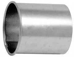 Made in USA - 6" ID Galvanized Duct Adapter - 4" Long, 22 Gage - Strong Tooling