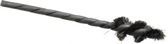 Osborn - 3/8" Diam Helical Steel Tube Brush - 0.005" Filament Diam, 1" Brush Length, 3-1/2" OAL, 1/8" Diam Shank - Strong Tooling