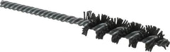 Osborn - 3/4" Diam Helical Nylon Tube Brush - 2-1/2" Brush Length, 5" OAL, 0.168" Diam Shank - Strong Tooling