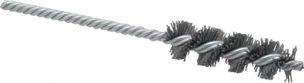 Osborn - 5/8" Diam Helical Nylon Tube Brush - 2" Brush Length, 5" OAL, 0.208" Diam Shank - Strong Tooling