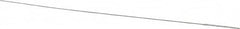 Osborn - 0.03" Diam Helical Nylon Tube Brush - 1/2" Brush Length, 4" OAL, 0.014" Diam Shank - Strong Tooling